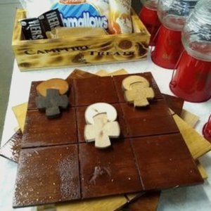 Wooden Tic-Tac-Toe Boards